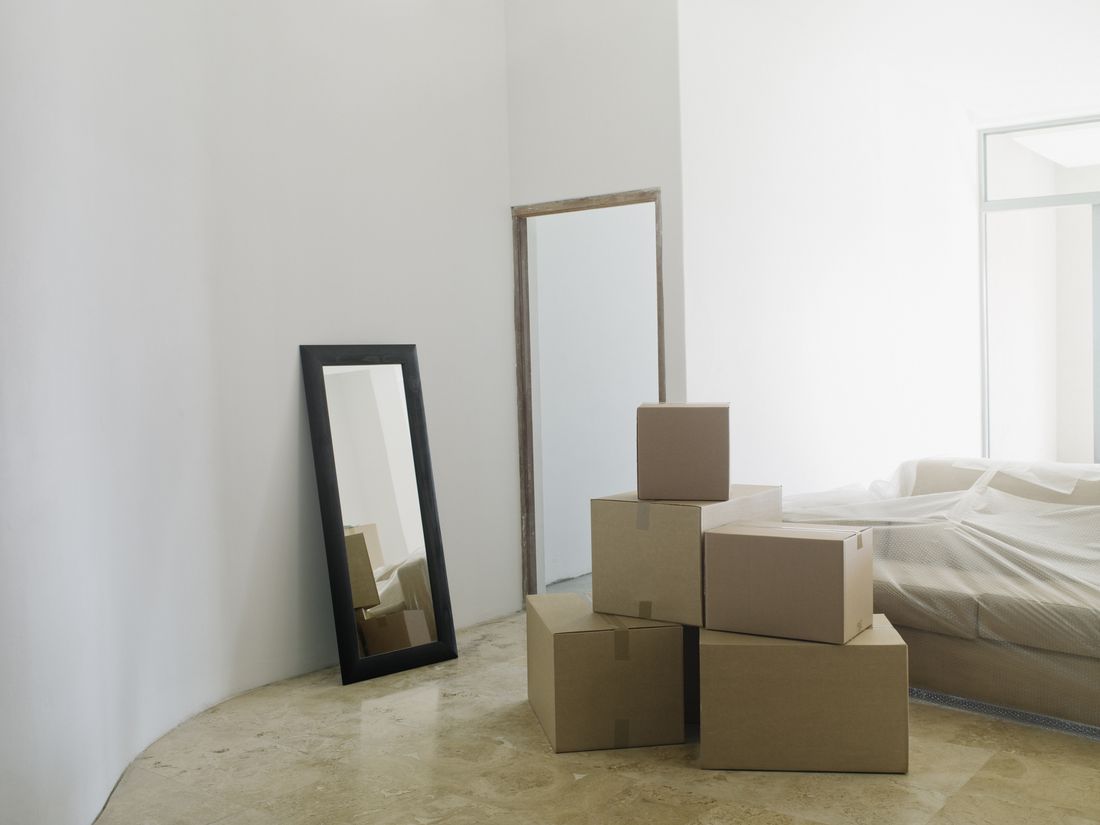 Securing floor and wall mirrors Large mirror installation