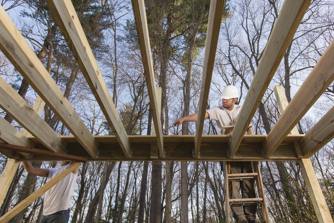 How To Build A Timber Deck Frame