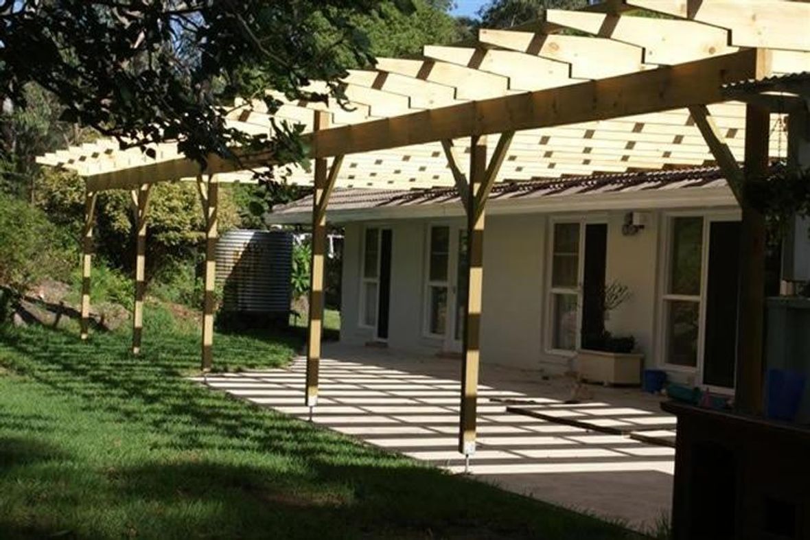 Build a pergola