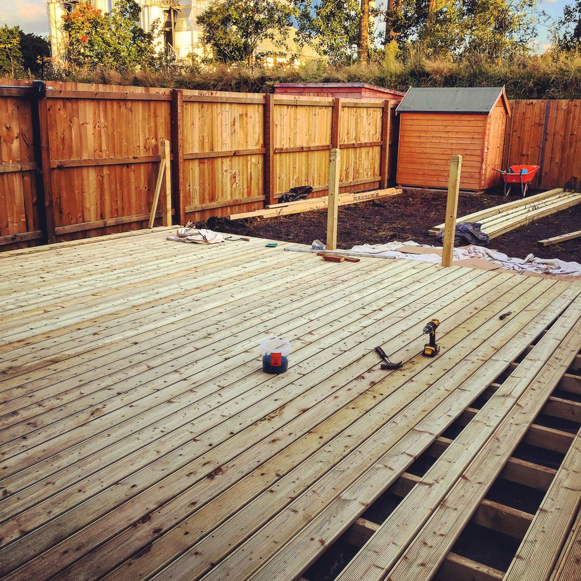 How to DIY build a deck