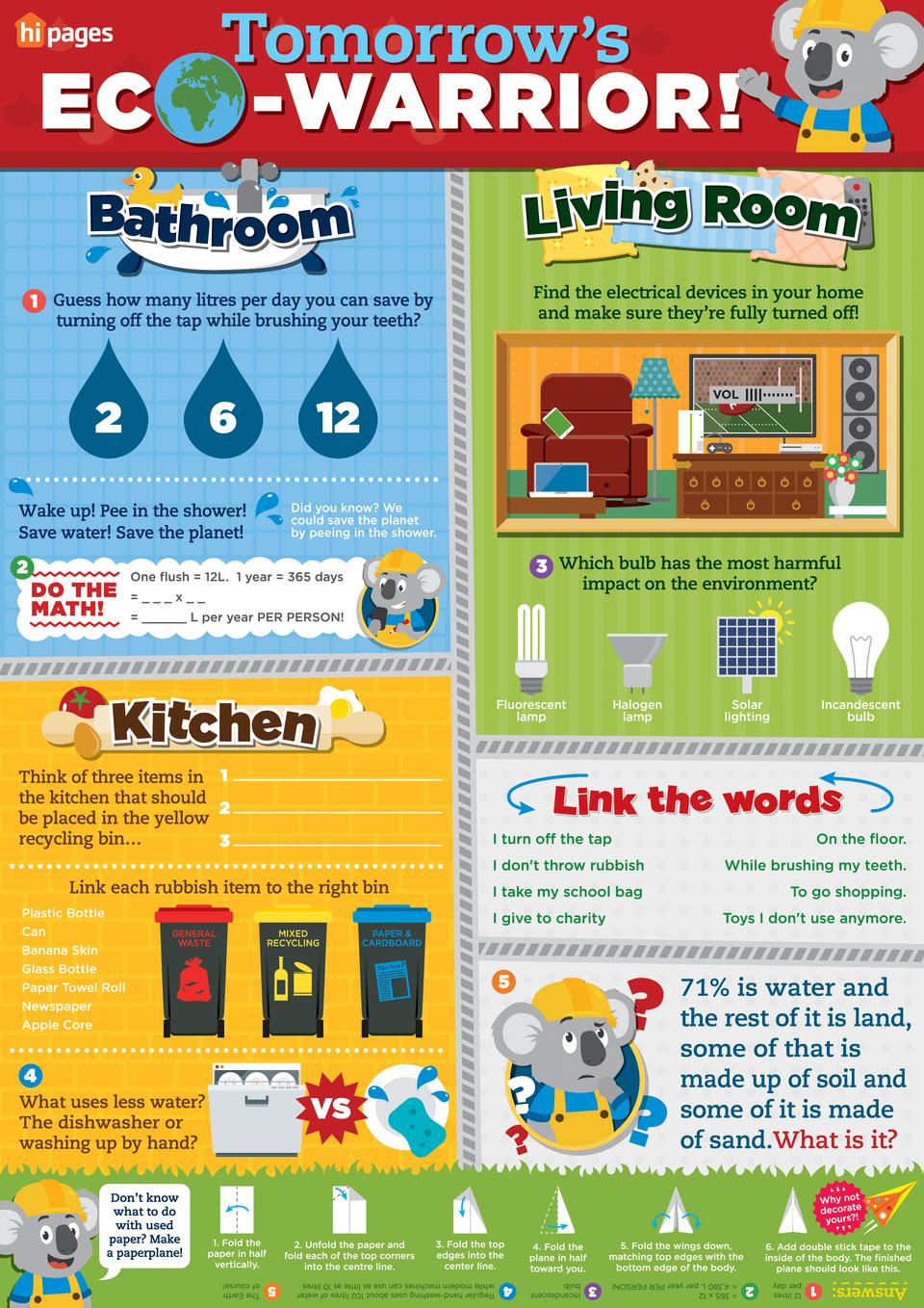 Free Printable Worksheet On The Environment | hipages