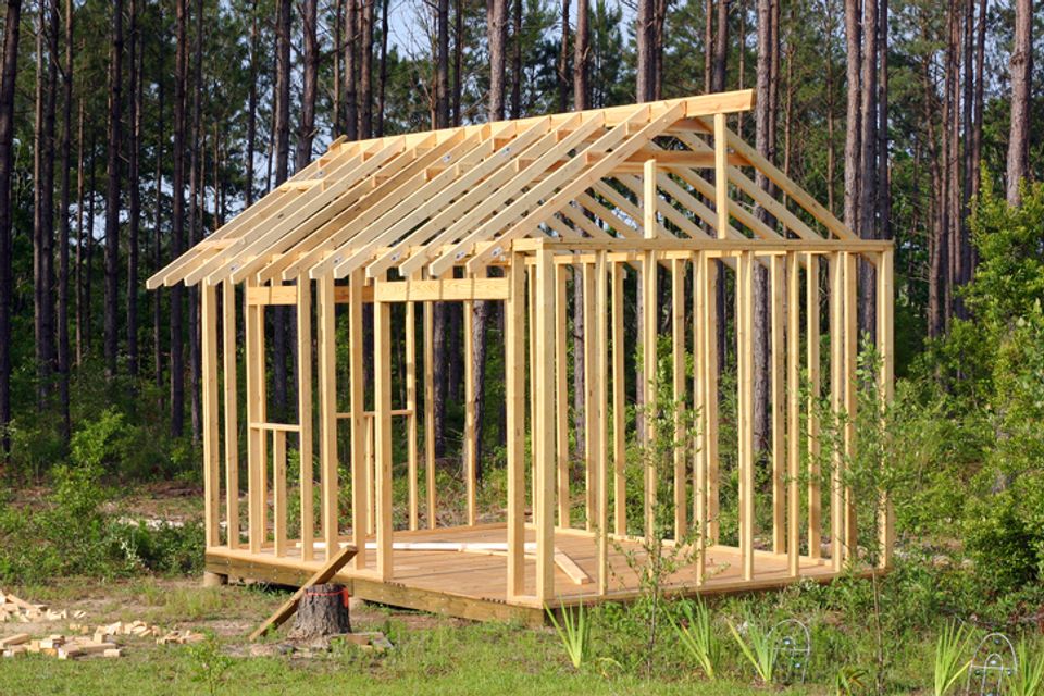 step-by-step shed building